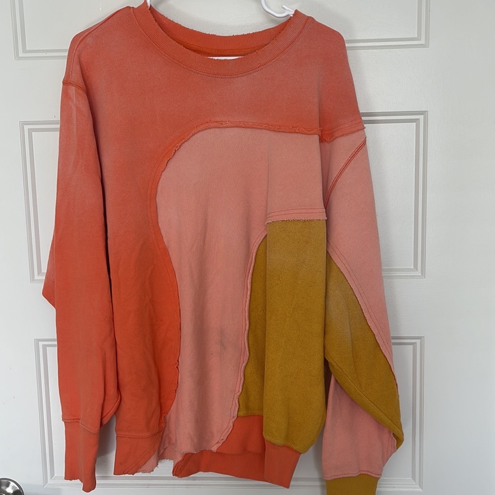 Free People Multi Color Sweatshirt